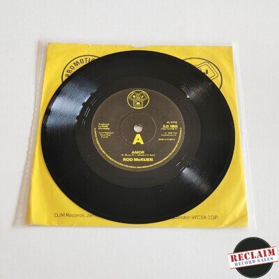 rod mckuen - amor 7" vinyl record VG