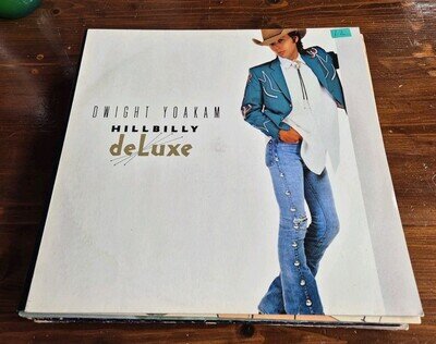 DWIGHT YOAKAM-HILLBILLY DELUXE LP 925 567-1 REPRISE RECORDS NASHVILLE 1987 VG++!