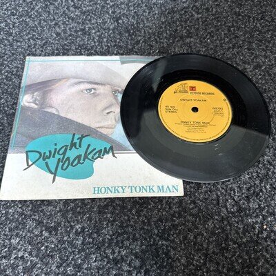 Dwight Yoakam – Honky Tonk Man (W8993T) 1986 (12" Single)
