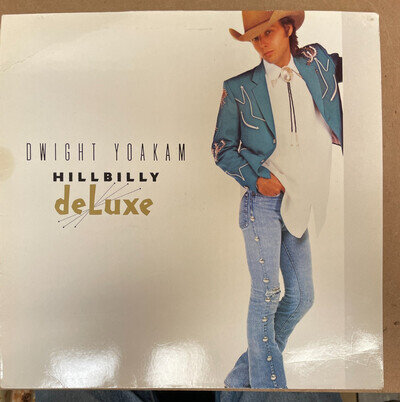 DWIGHT YOAKAM HILLBILLY DELUXE GERMAN ISSUE 1987 REPRISE NM/VG+