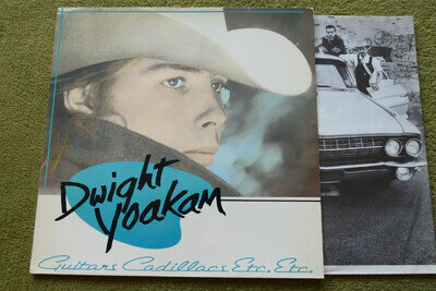 DWIGHT YOAKAM – GUITARS CADILLACS ETC ETC LP – Nr MINT 1986 COUNTRY