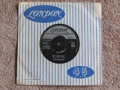 The Ronettes – Do I Love You?, London Records, NM