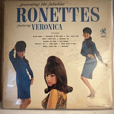 The Ronettes Presenting The Fabulous Ronettes LP Philles LP-4006
