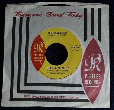 THE RONETTES - DO I LOVE YOU? / BEBE AND SUSU - ORIG. USA 1964 PHILLES
