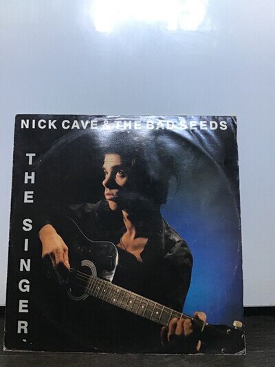 NICK CAVE The Singer 1986 UK 3-track 12" vinyl single Running Scared 12 MUTE 47