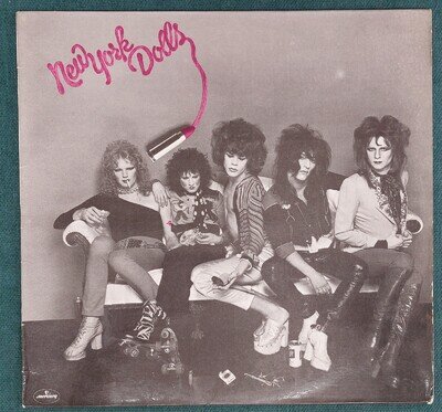 New York Dolls 6338 270 UK 1st Press 1973 VG+