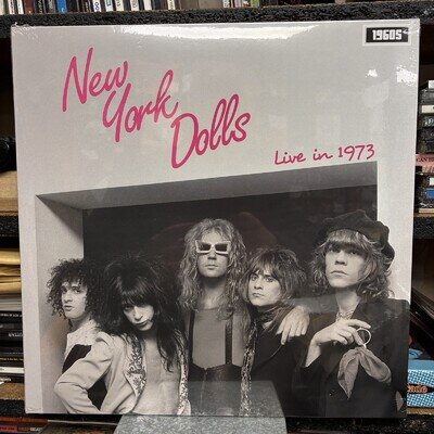 NEW YORK DOLLS - Live in 1973- NEW SEALED VINYL LP (2026) Rare TV Performances