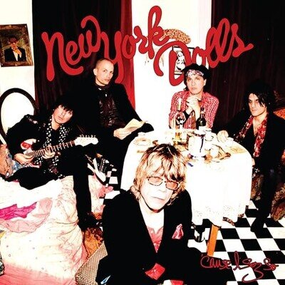 NEW YORK DOLLS - Cause I Sez So Red Vinyl - Vinyl Record - N600z