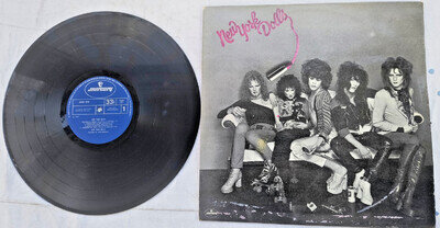 NEW YORK DOLLS ORIG MERCURY UK VINYL LP 1973 6338 270 (VG- / EX)