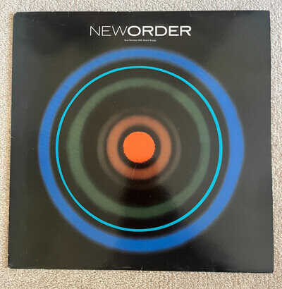New Order Blue Monday 1988 12" Vinyl Factory FAC 73R Synth-Pop Electronic