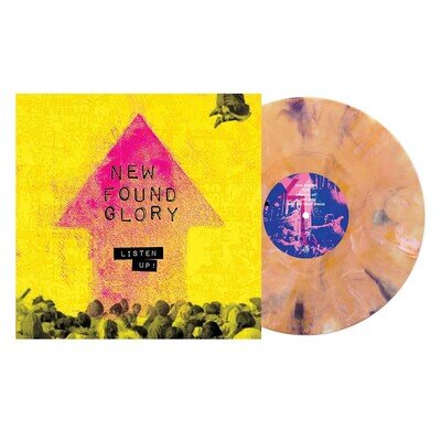 New Found Glory - Listen Up! (Pure Noise) Tropical Sunset Marble Vinyl 12" Album
