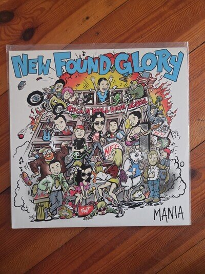 New Found Glory Mania Punk Rock Vinyl Record Lp