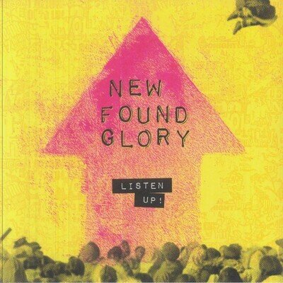 NEW FOUND GLORY - Listen Up! - Vinyl (gatefold 'tropical sunset' vinyl LP)