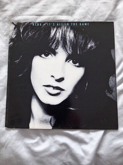 NENA IT'S ALL IN THE GAME EPIC RECORDS GERMAN VG/EXCELLENT CONDITION