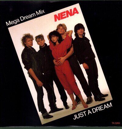Nena Just A Dream (Mega Dream Mix) 12" vinyl UK Epic 1984 EP in alternate