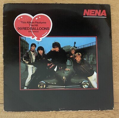 Nena - NENA - Vinyl Record LP Album - 1984 Epic - Inc. 99 Red Balloons VG+/VG