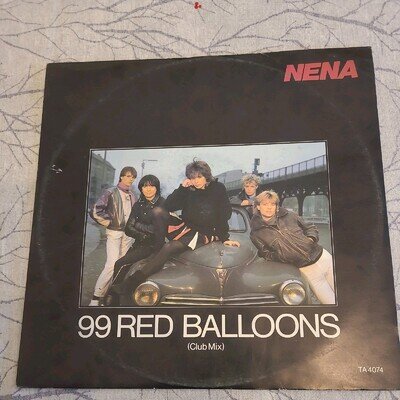 Nena - 99 Red Balloons (Club Mix), 12", (Vinyl)