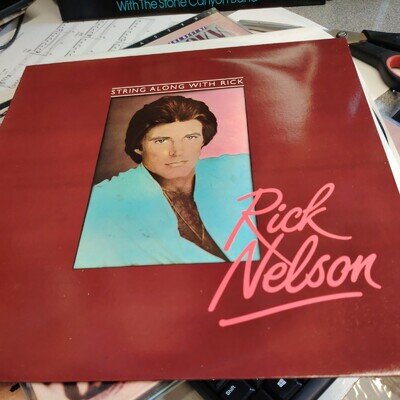 Rick Nelson – String Along With Rick 1984 CR30238 UK LP Record VG+