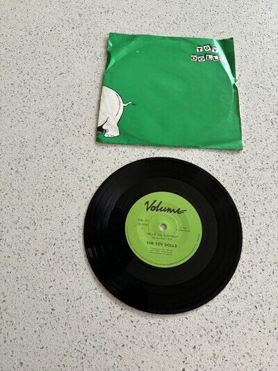 Toy Dolls Nelly The Elephant 7 Inch Vinyl