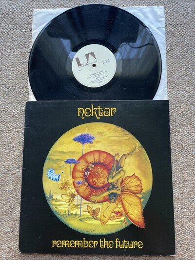 NEKTAR-REMEMBER THE FUTURE-UA records-GATEFOLD SLEEVE VINYL-A1-very limited