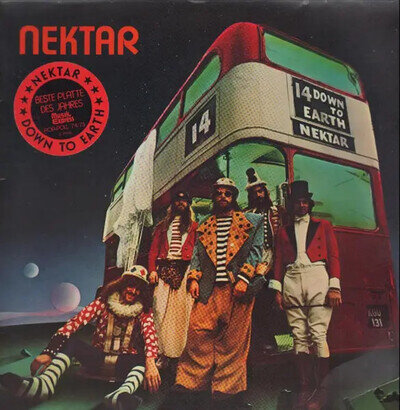 Nektar Down To Earth QUADRO Bacillus Records Vinyl LP 33 RPM EX
