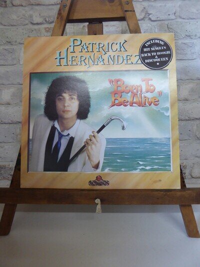 Patrick Hernandez Born To Be Alive Vinyl LP Aquarius AQS YL 156 French