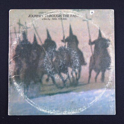 Neil Young Journey Through the Past (USA Promo, White Label) LP