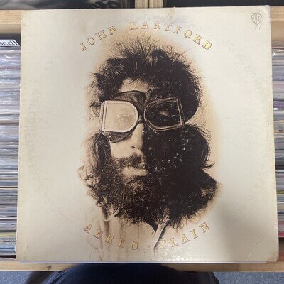 John Hartford Aereo Plain Vintage Vinyl LP 1971 Bluegrass Country Folk Records