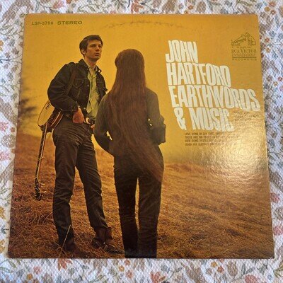 John Hartford – Earthwords & Music, 1967 LP , RCA Victor – LSP-3796 EX