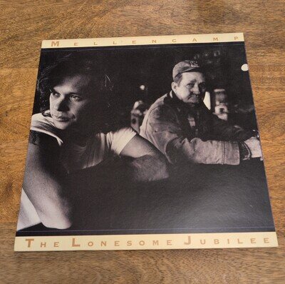 John Cougar Mellencamp The Lonesome Jubilee Gatefold Vinyl Album 1987