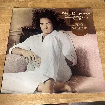 Neil Diamond 12 Greatest Hits Vol II Vinyl LP 1982