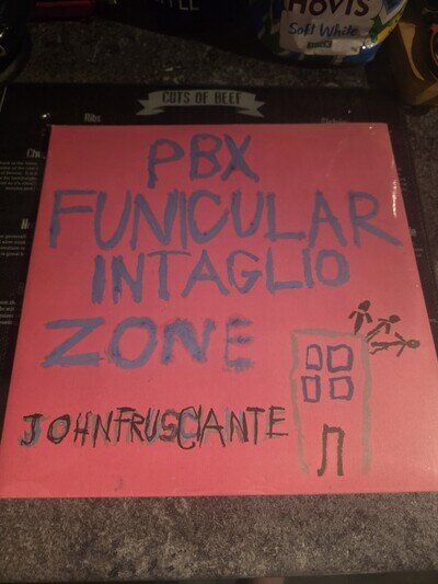 Rare Vinyl: John Frusciante PBX Funicular Intaglio Zone DOUBLE LP