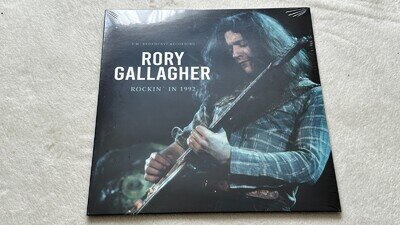 RORY GALLAGHER - ROCKIN' IN 1992 (FM BROADCAST) - LTD CLEAR LP (2024) NEW/SEALED