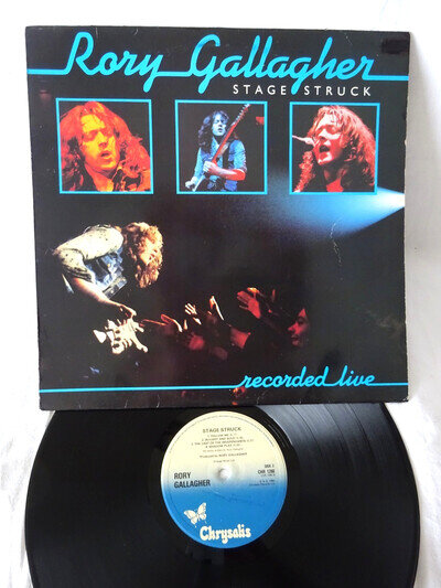Rory Gallagher-Stage Struck LP 1980 Super UK 1st Edition