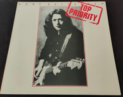 RORY GALLAGHER - TOP PRIORITY - 1979 ORIGINAL UK STEREO ISSUE CHRYSALIS