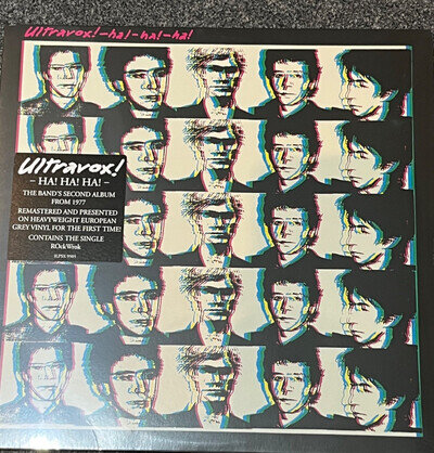 Ultravox! /John Foxx - Ha! Ha! Ha! - Ltd Grey 12” Vinyl LP