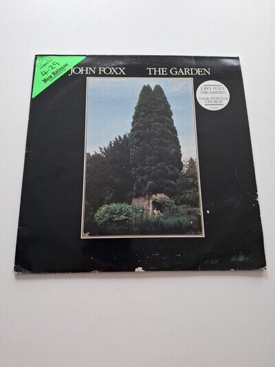 John Foxx -The Garden - Vinyl LP Record Includes The Church Booklet V2194