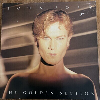 JOHN FOXX - THE GOLDEN SECTION - 12”lp 1983 VG+ Ultravox