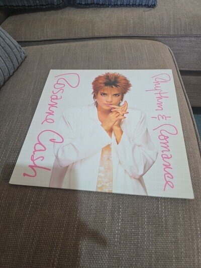 Rosanne Cash - Rhythm And Romance First Press LP Vinyl Record - CBS 26366 EX/EX