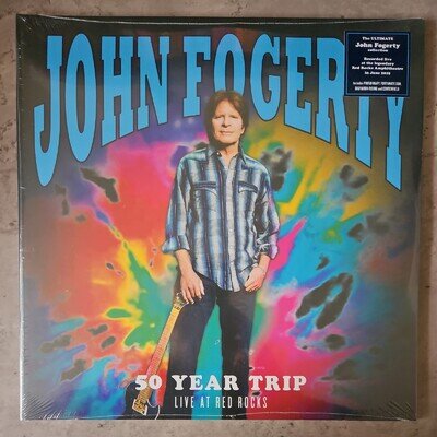 John Fogerty 50 Year Trip Live at Red Rocks Vinyl 2x12" LP Album NEW SEALED CCR