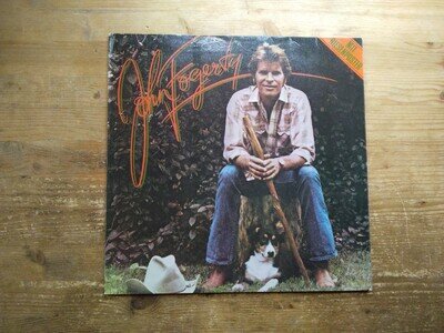 John Fogerty Self Titled Very Good+ Vinyl Record Album BLPS19221 & Poster (S1)