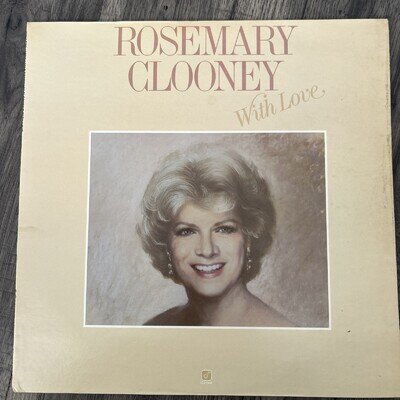 Rosemary Clooney - With Love 1981 LP - Tracks Inc “Just The Way You Are” CJ-144