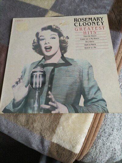 ROSEMARY CLOONEY - 1983 Vinyl 33rpm LP - Greatest Hits Compilation