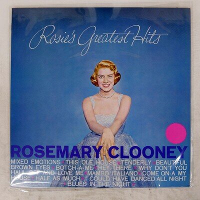 ROSEMARY CLOONEY ROSIE'S GREATEST HITS CBS 22AP2414 1LP