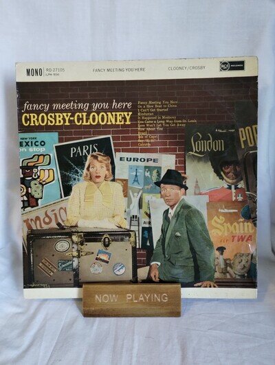 Bing Crosby Rosemary Clooney Fancy Meeting You Here LP1959 Mono VG RD-27105