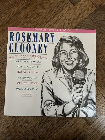 Rosemary Clooney With Les Brown & His Band Of Renown, Dance Band Days, 12” LP