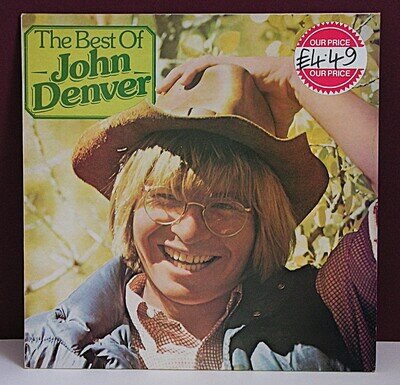 JOHN DENVER “THE BEST OF ….”, A VINYL ALBUM,