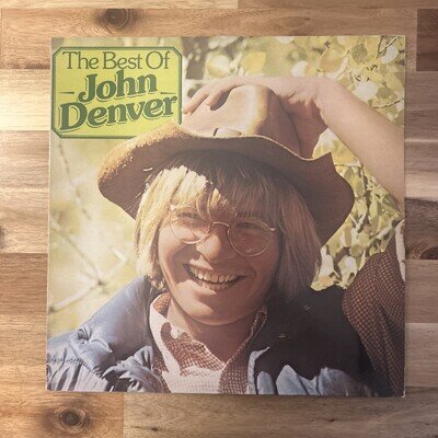 JOHN DENVER The Best Of Vinyl LP England 1972 EX