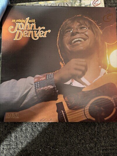An Evening with John Denver Double LP Record Album 1975 CPL20764