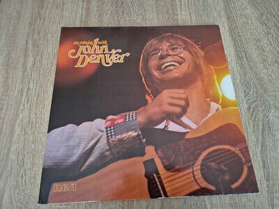 JOHN DENVER " AN EVENING WITH JOHN DENVER" DOUBLE 12" VINYL RECORD